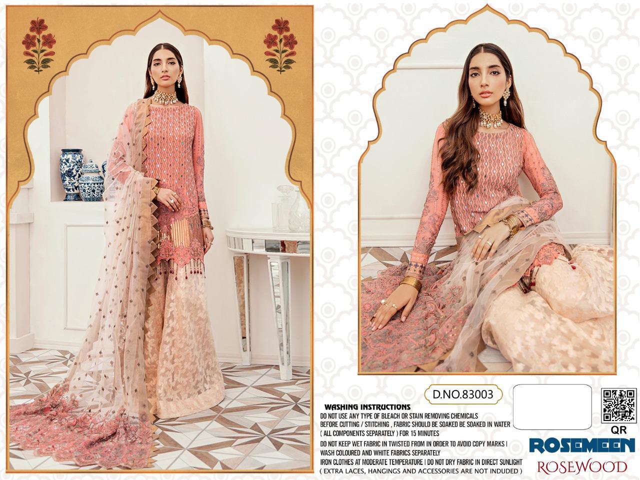 Rosemeen Rosewood By Fepic Series 83001 Pakistani Suits Wholesale Supplier And Dealer Gujarat