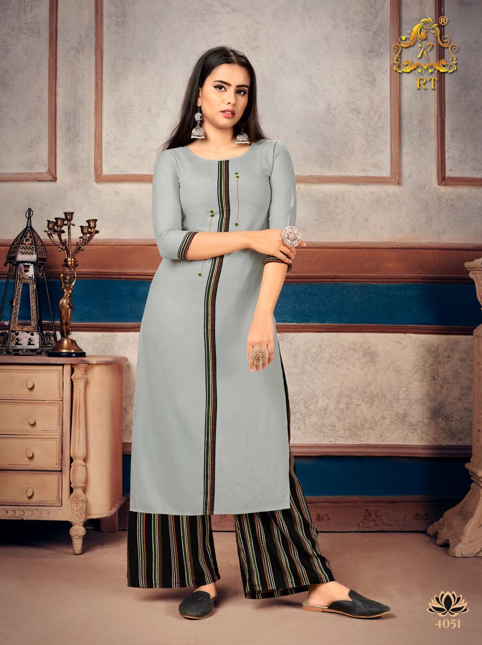 Plazzo Queen Vol 9 By Rijiya Trendz Kurtis With Bottom  Wholesale Supplier And Dealer Surat