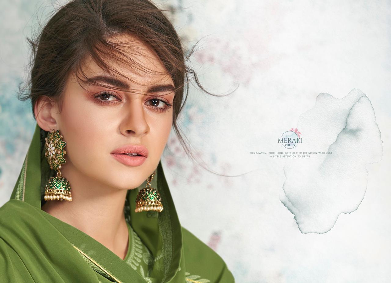 Meraki 5 By Sajawat Series 2001 To 2005 Designer Party Wear Suits Wholesale Supplier Gujarat