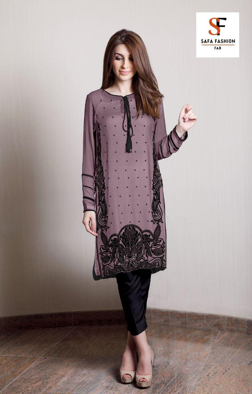 S F 005  By Safa Fashion Kurtis With Bottom Wholesale Supplier And Dealer Surat