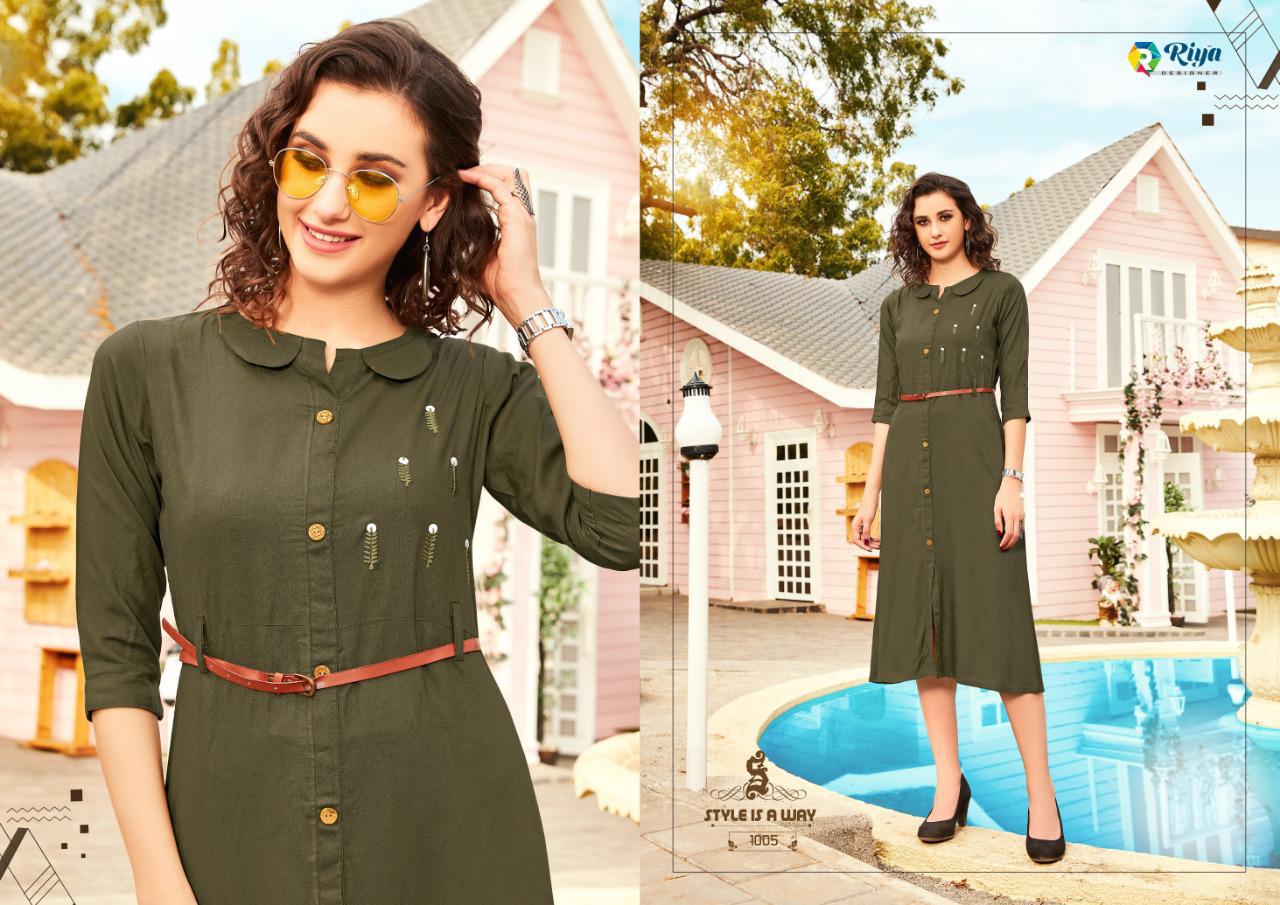 Belt Vol 1 By Riya Designer Kurtis Wholesale Dealer And Exporter India