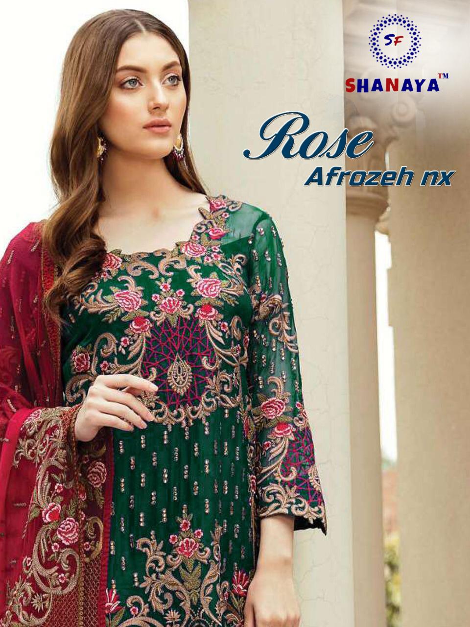 Rose Afrozeh Nx By Shanaya Pakistani Suits Wholesale Supplier And Dealer Gujarat