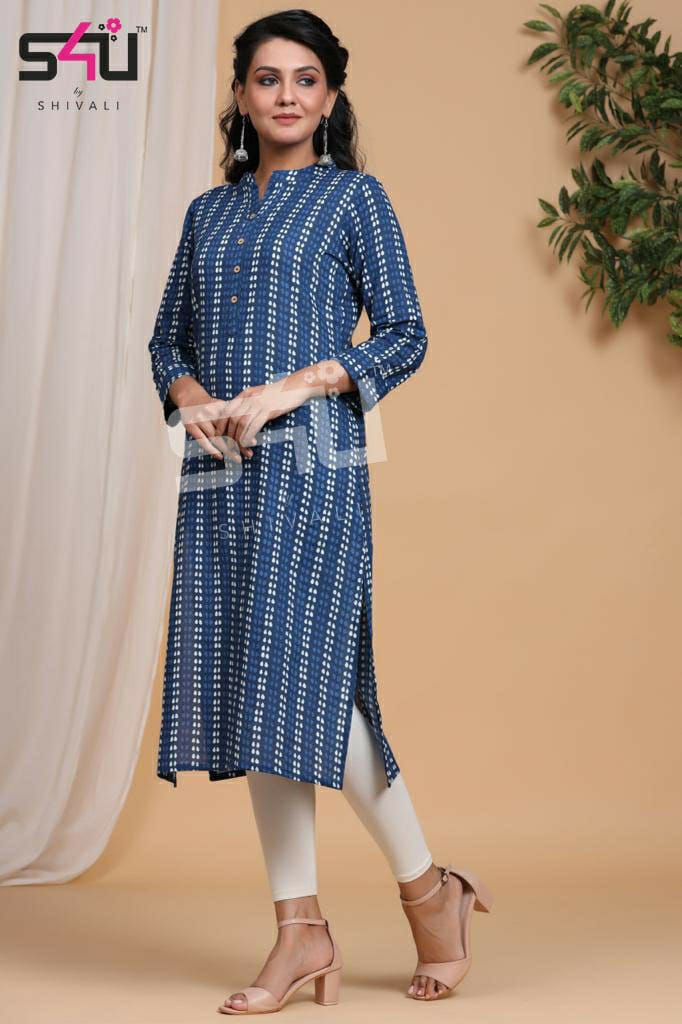 Basix By S4u Shivali Beutiful Designer Kurtis Wholesale Supplier And Dealer Gujarat