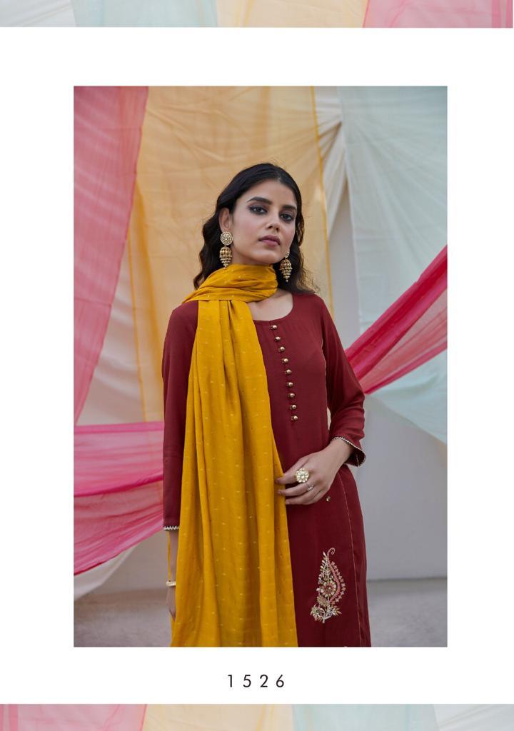 Rang By Four Buttons Kurtis With Bottom  Wholesale Supplier And Dealer Surat