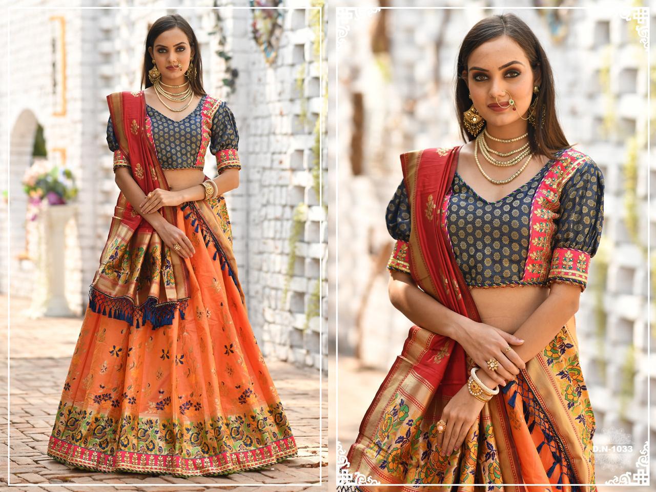 Peafowl Vol 60 Series 1031 Occasion Designer Lehngas Wholesale Supplier And Dealer Gujarat