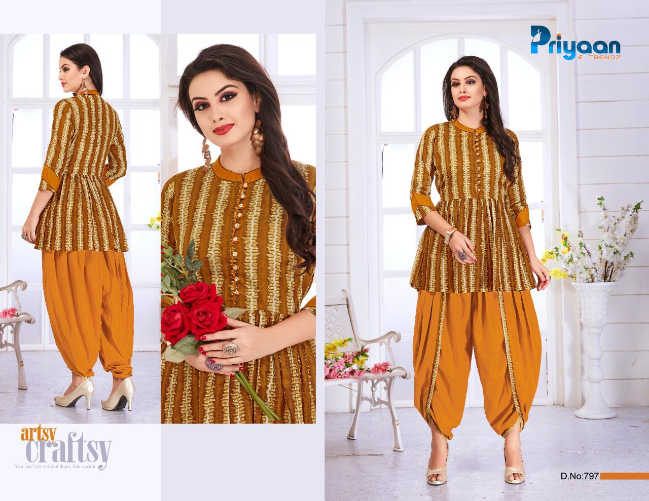 Kudi By Priyaan Trends Kurtis With Bottom  Wholesale Supplier And Dealer Surat