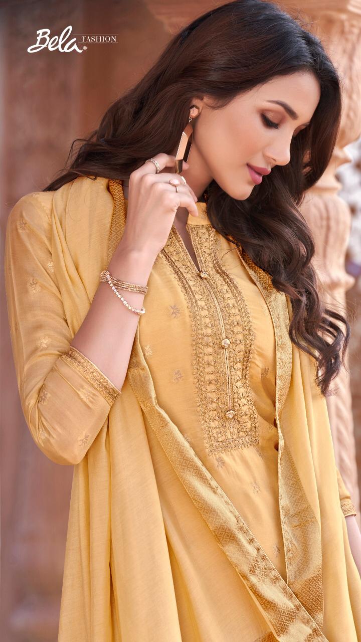 Aasna By Bela Series 1269 Designer Party Wear Suits Wholesale Supplier Gujarat