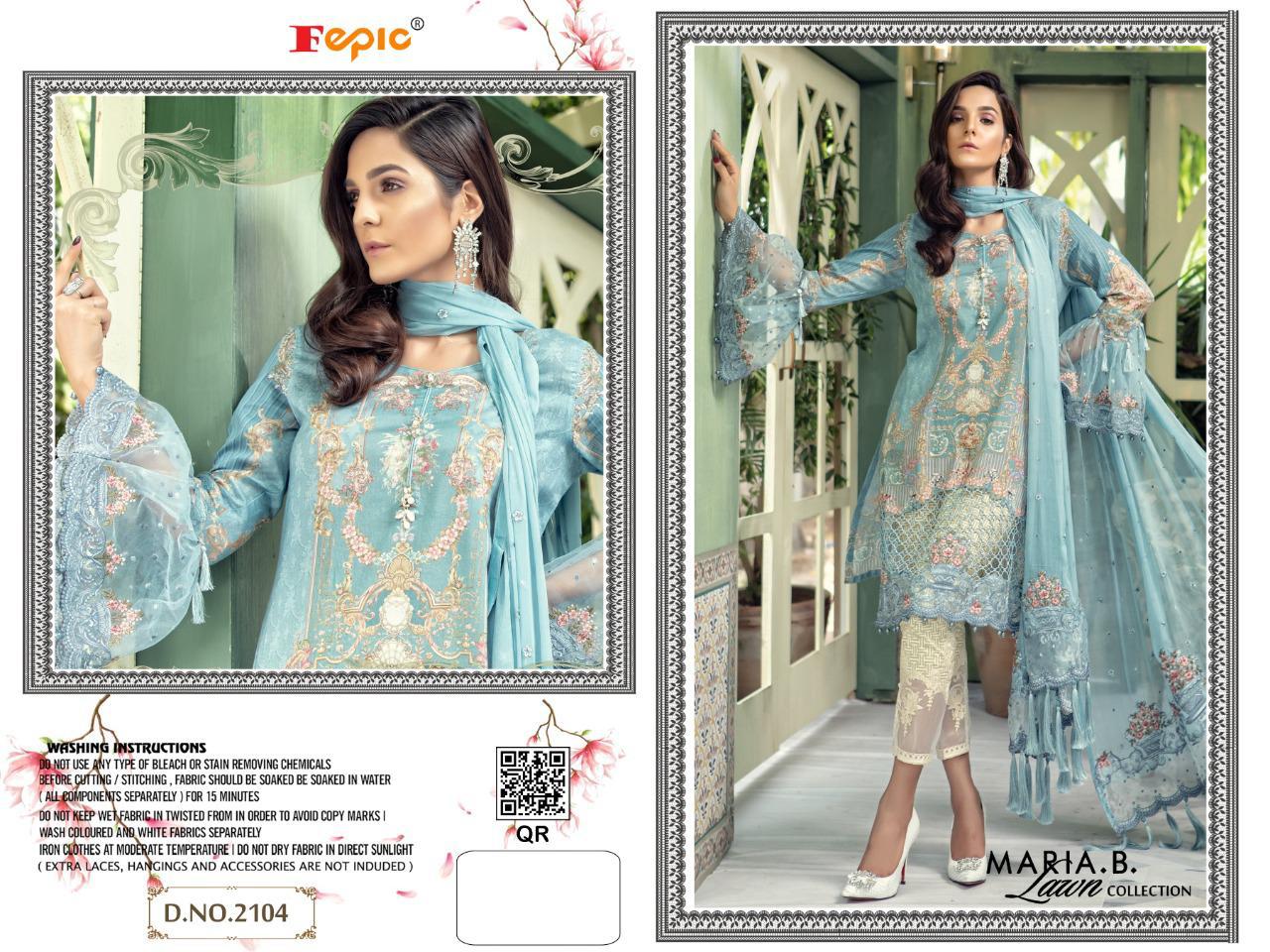 Maria B Lawn By Fepic Pakistani Suits Wholesale Supplier Gujarat