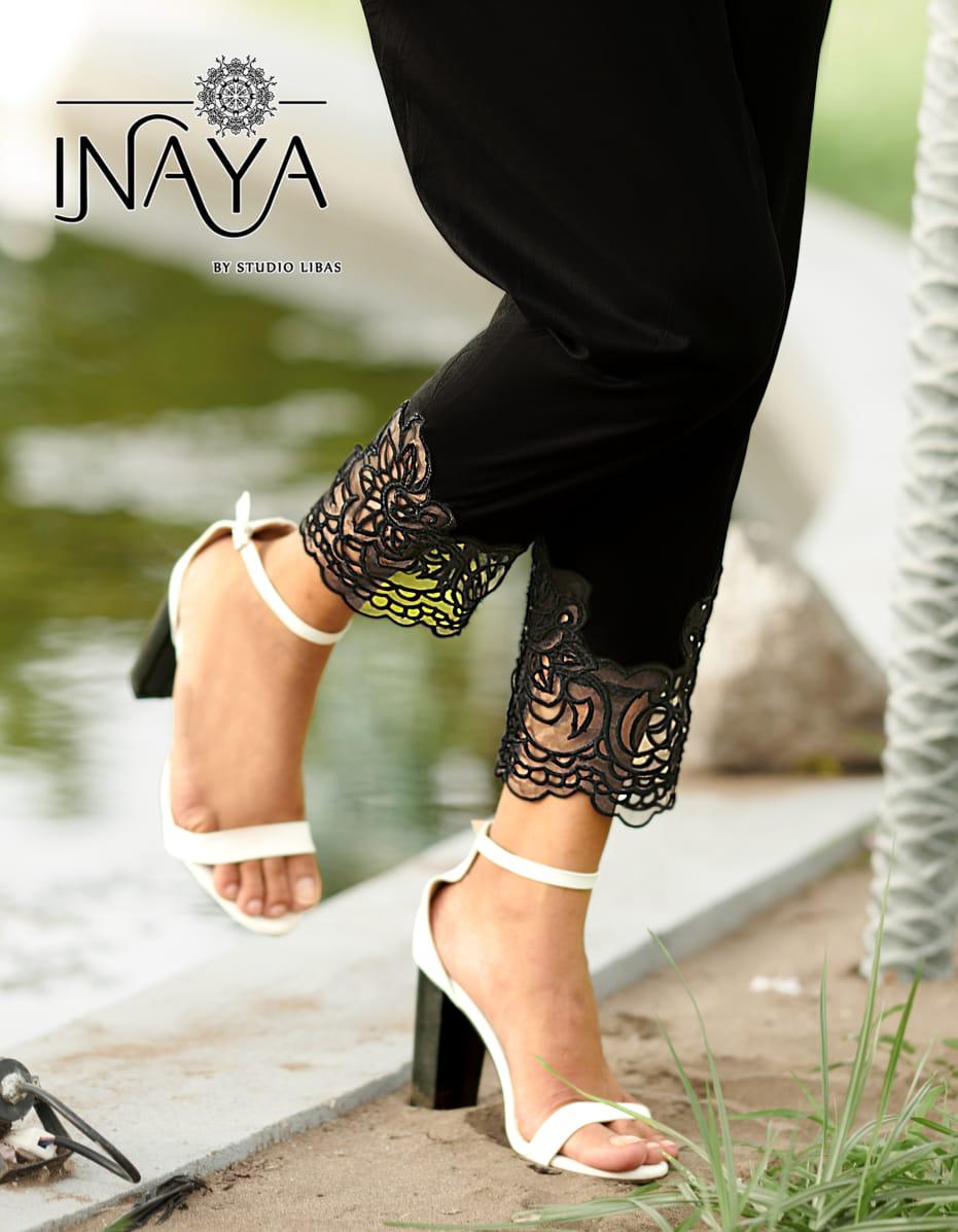 Classy Shalwar Pants Inaya By Studio Libas Pants Wholesale Supplier And Dealer Surat