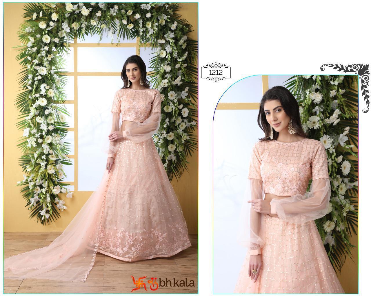 Bridesmaid Vol 3 By Shubh Kala  Occasion Designer Lehngas Wholesale Supplier And Dealer Gujarat