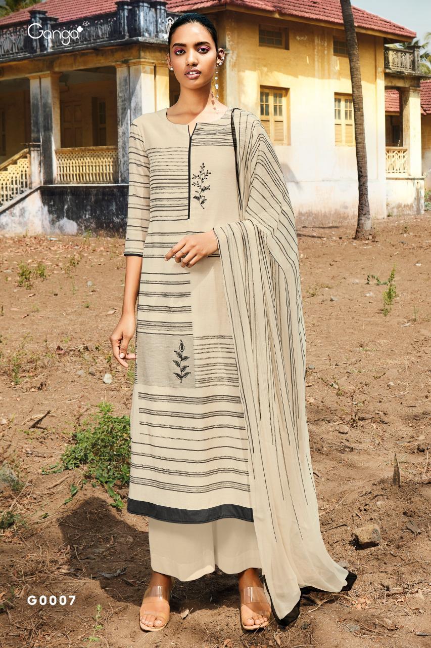 Emma By Ganga Series G0001 To G0007 Designer Party Wear Suits Wholesale Supplier Gujarat