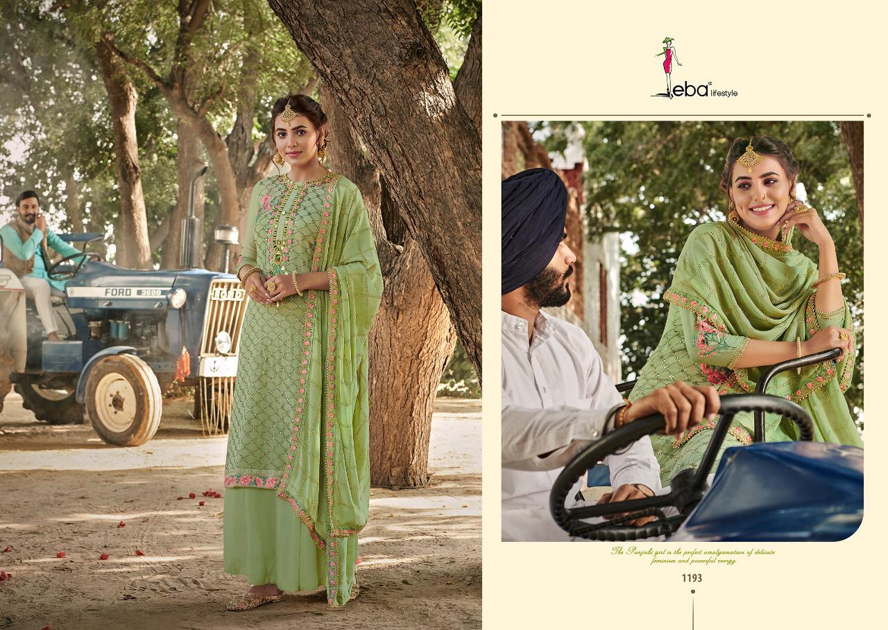 Ashpreet By  Eba Lifestyle Series 1190 Designer Suits Wholesale Supplier Gujarat