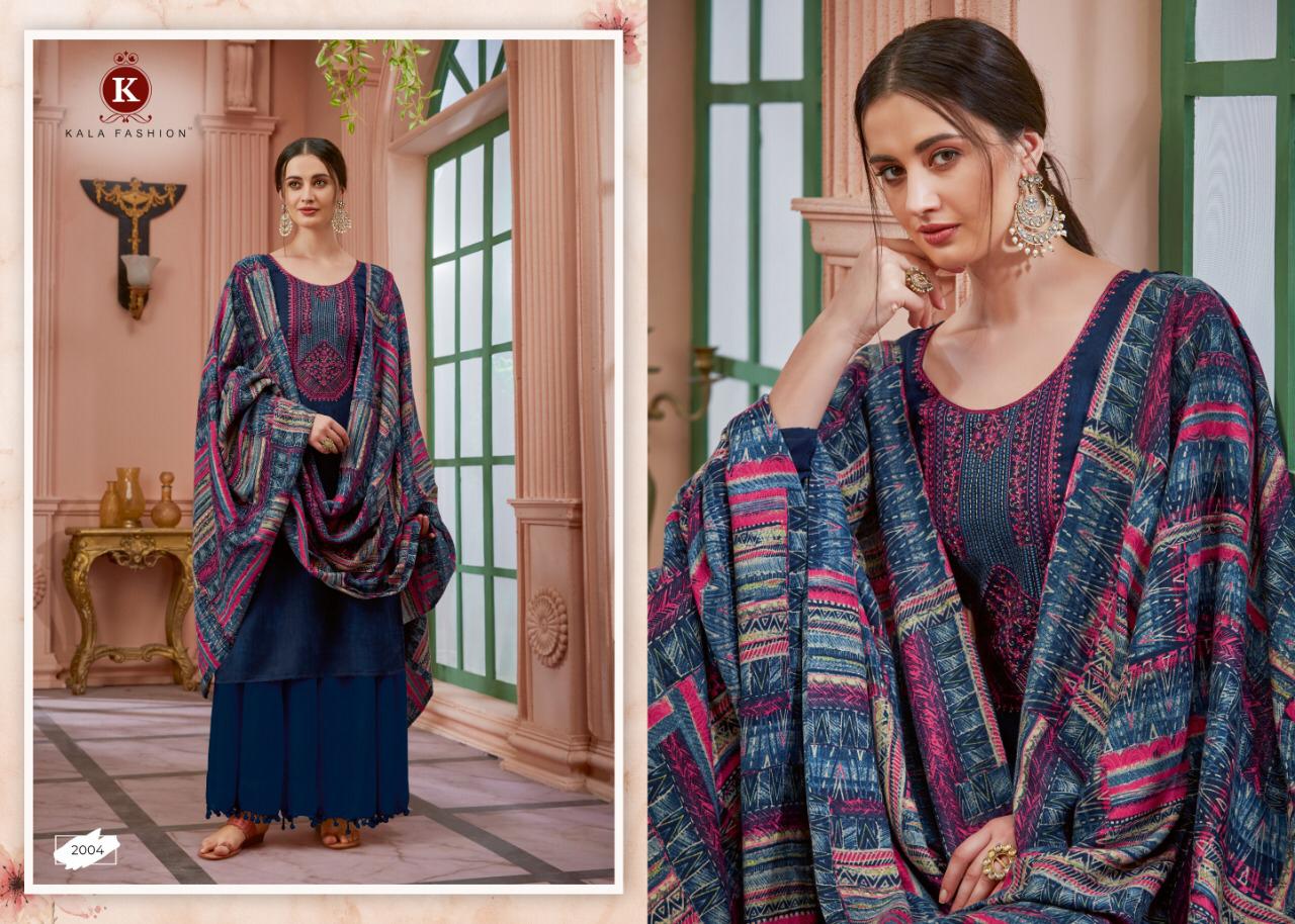 Vanshika By Kala Fashion Designer Party Wear Suits Wholesale Supplier Gujarat