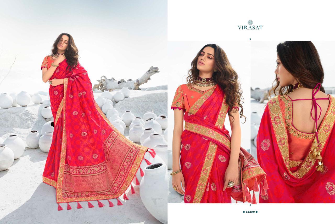Royal Virasat Vol 39 Series 13312 To 13326 Silk Sarees Wholesale Supplier And Dealer India