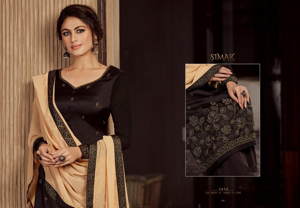 Soliatire Vol 2 By Glossy Series 1818 Designer Suits Wholesale Supplier Gujarat