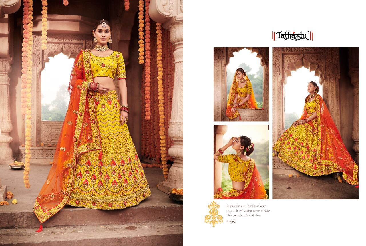 Tathastu Series Te 3901 To Te 3911 Occasion Wear Lehngas Wholesale Supplier Gujarat