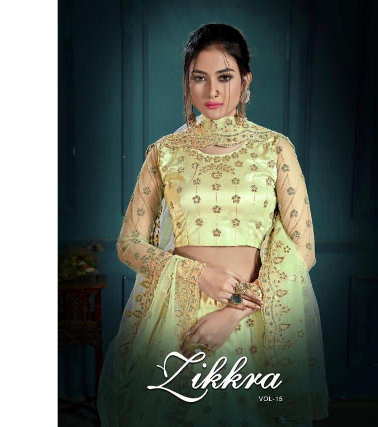 Zikkara Lehngas Vol 15 Occasion Designer Lehngas Wholesale Supplier And Dealer Gujarat