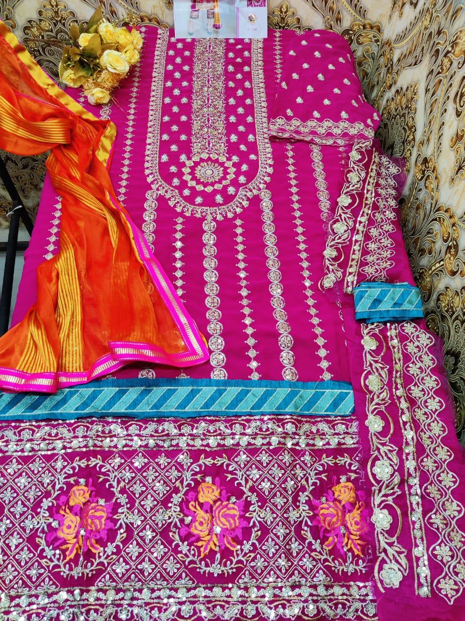 S144 By Shree Fab Pakistani Suits Wholesale Supplier And Dealer Gujarat