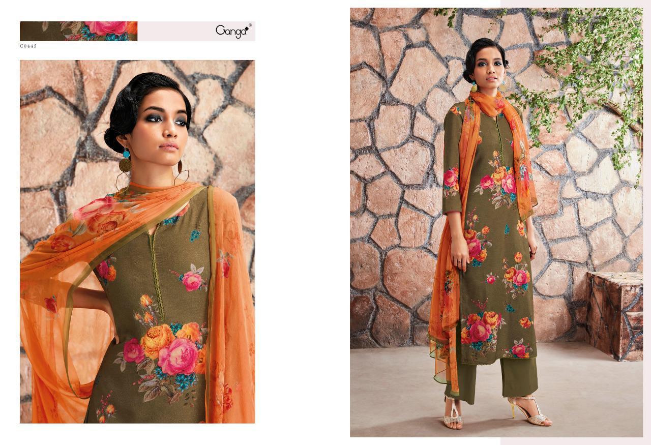 Ardor By Ganga Designer Party Wear Suits Wholesale Supplier Gujarat