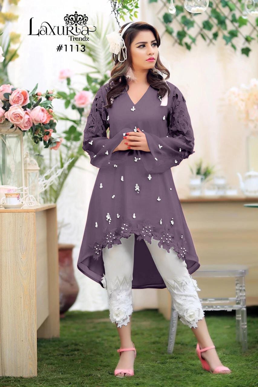 Luxurious Pret Collection Dno 1113 Kurtis Wholesale Dealer And Exporter India