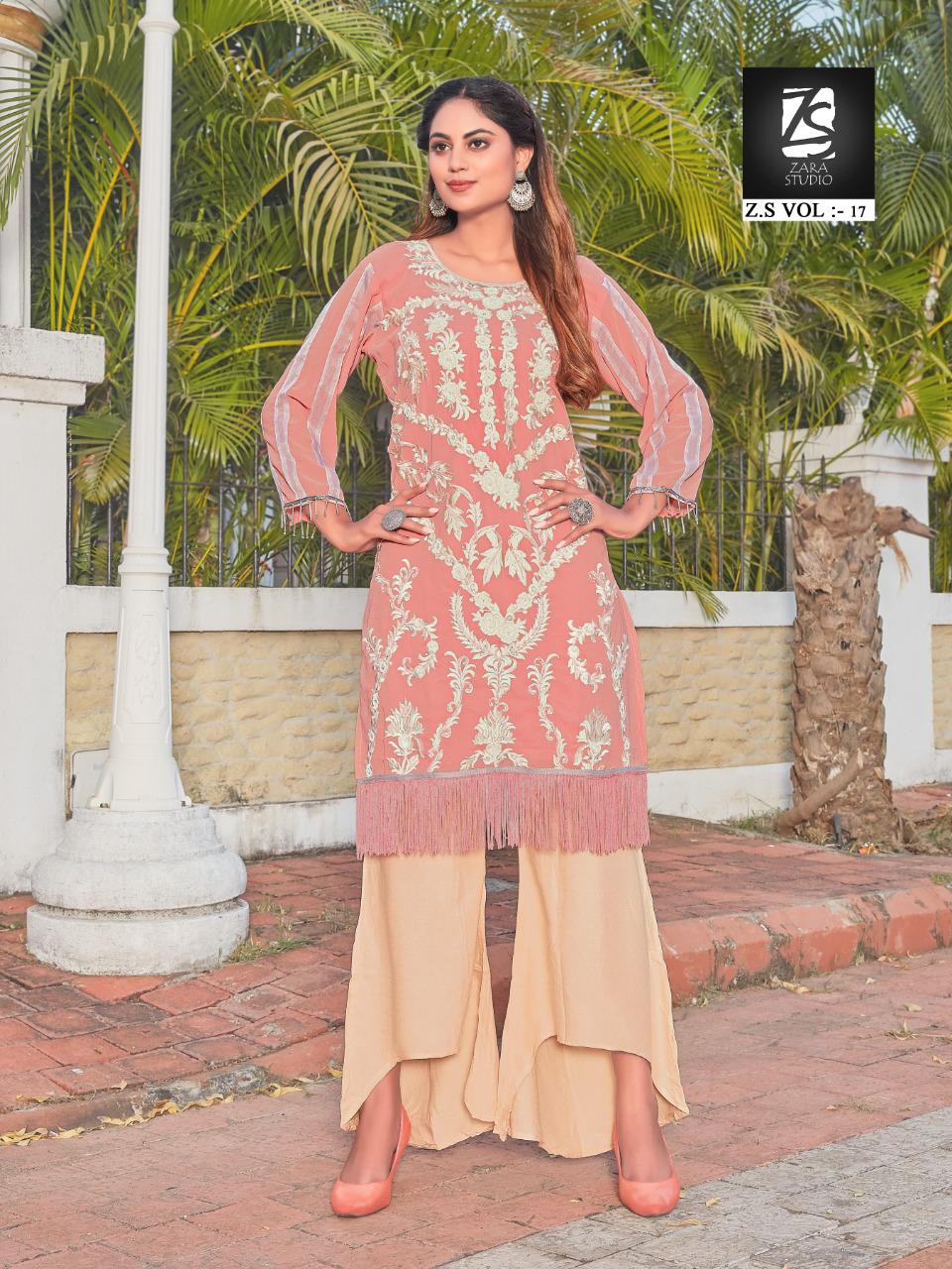 Zara Pret Collection By Zara Studio Kurtis With Bottom  Wholesale Supplier And Dealer Surat