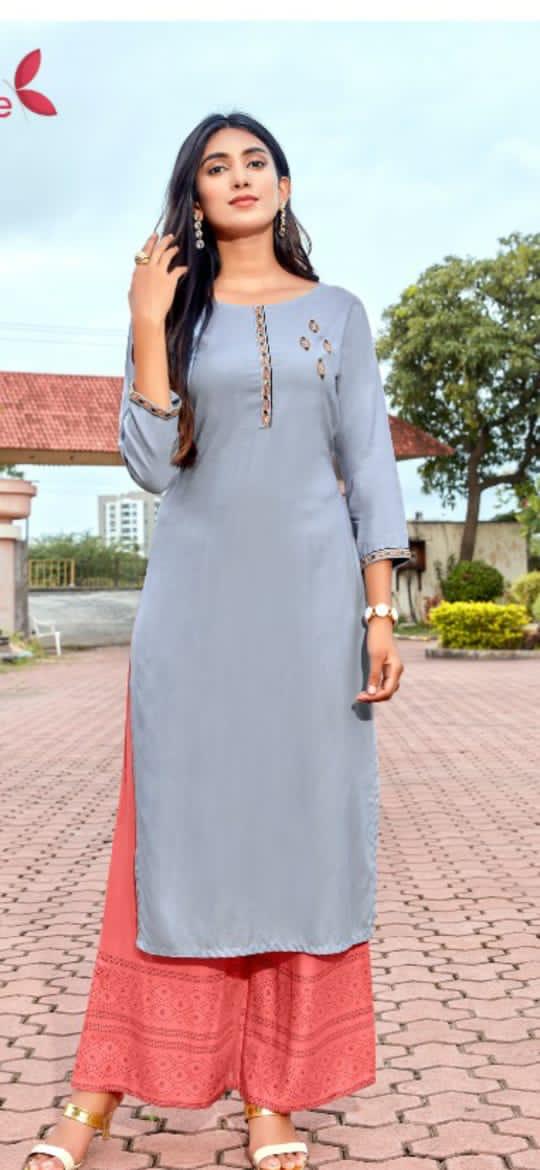 Crystal 1  By Koodee Kurtis With Bottom  Wholesale Supplier And Dealer Surat