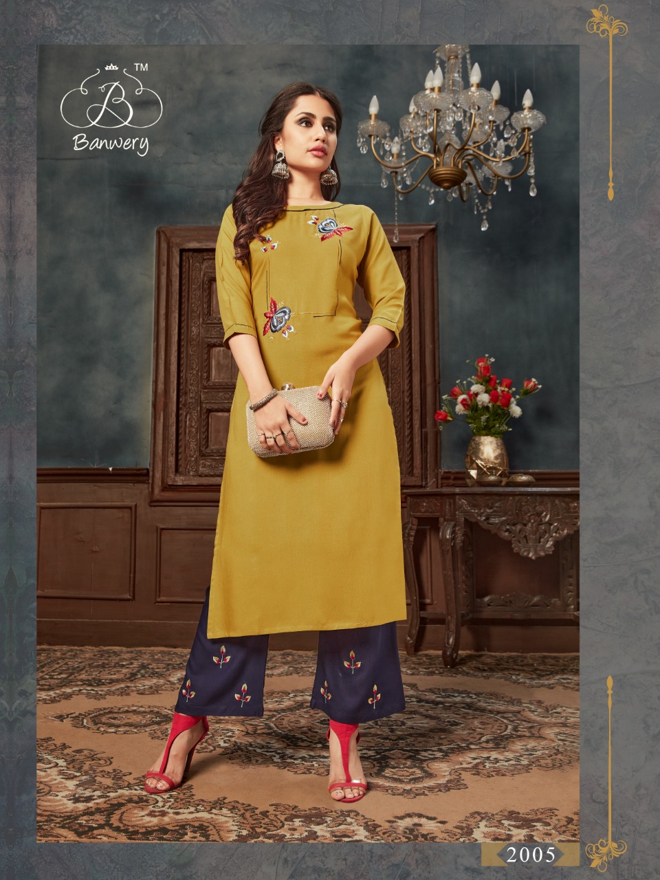 Kangana Vol 2 By Banwary Kurtis With Bottom Wholesale Supplier And Dealer Gujarat