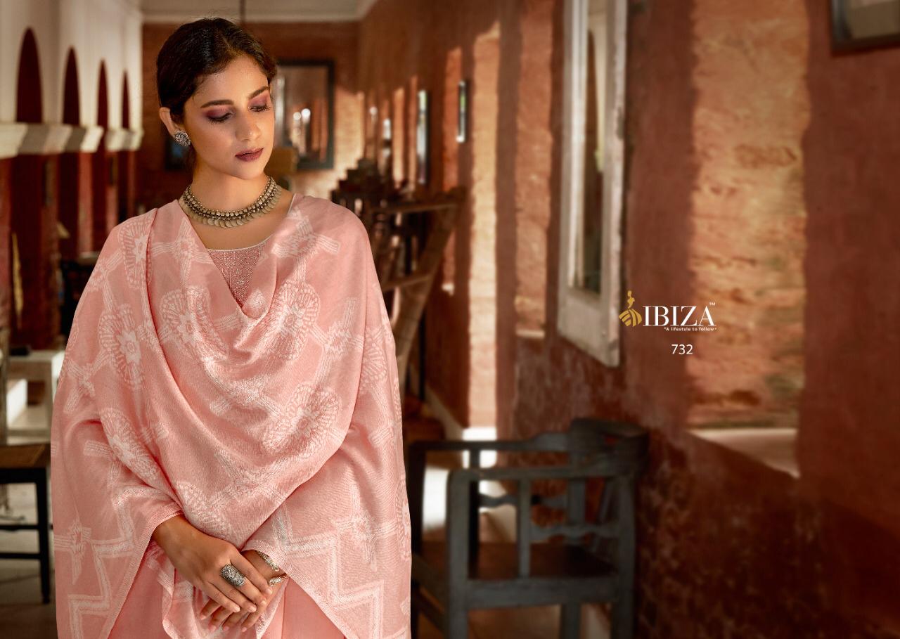 Glamour By Ibiza Premium Pashmina Suits Exported Dealer Surat