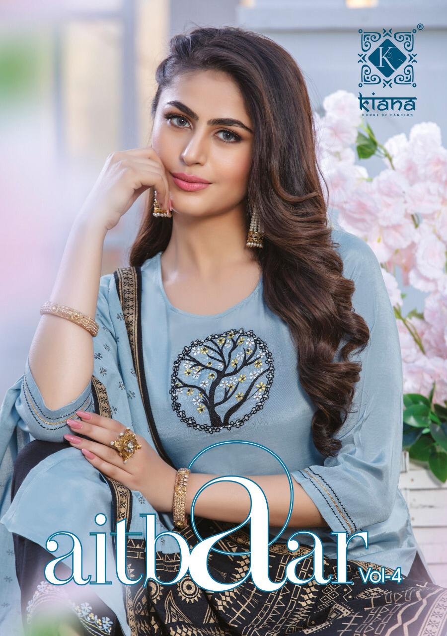 Aitbaar Vol 4 By Kiana Wholesaler Supplier Surat