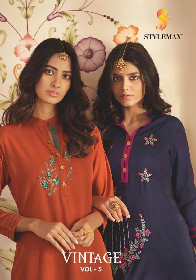 Vintage Vol 5 By Stylemax Manufacturer Traders Surat