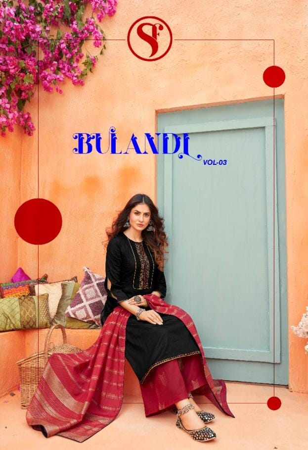 Bulandi Vol 3 By Sweety Delar And Exporter Surat Gujarat