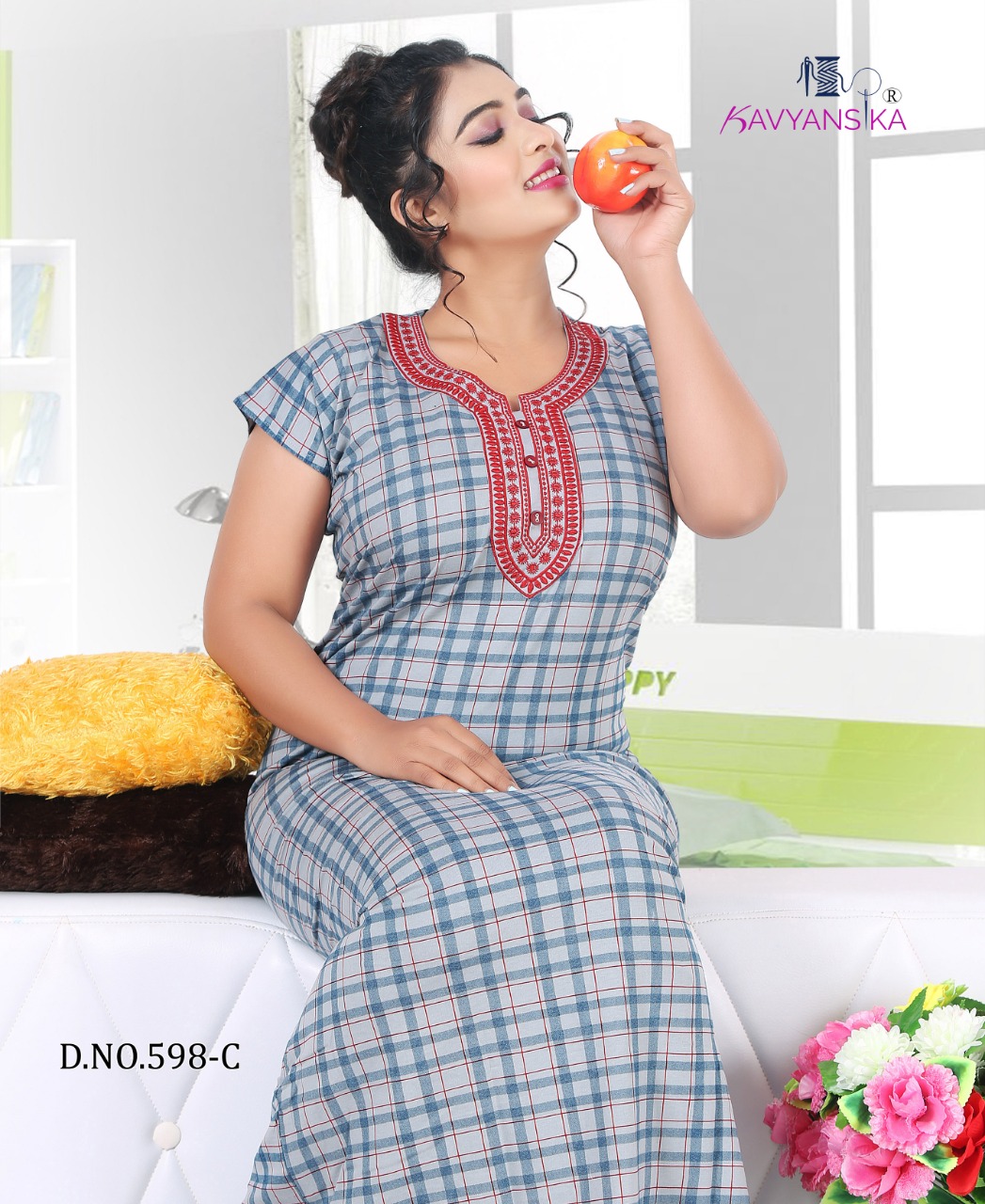 Kavyansika Nighty Vol 598 Dealer And Exporter Surat