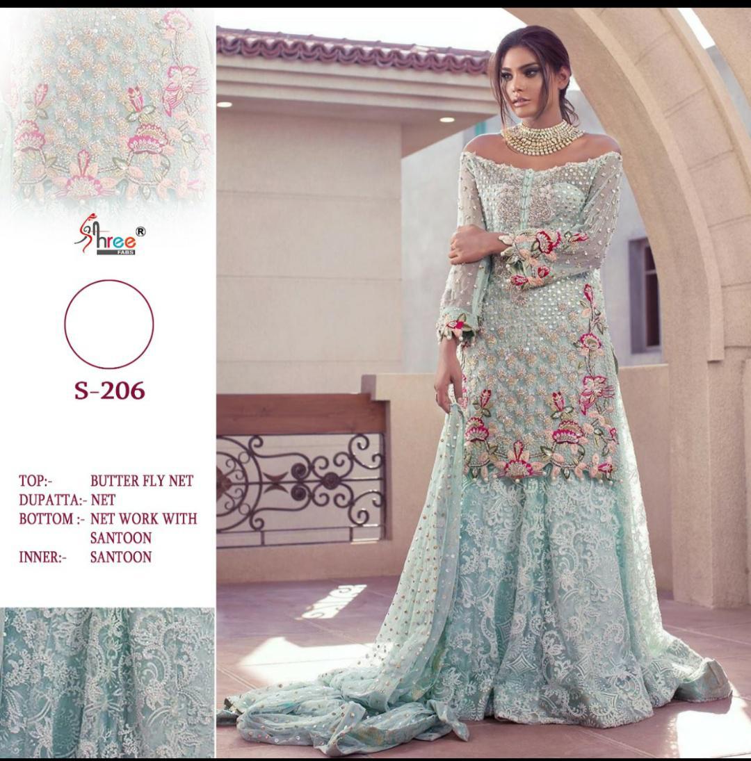 Shree Fabs S 206 Single Design Available Manufacturer Traders Surat