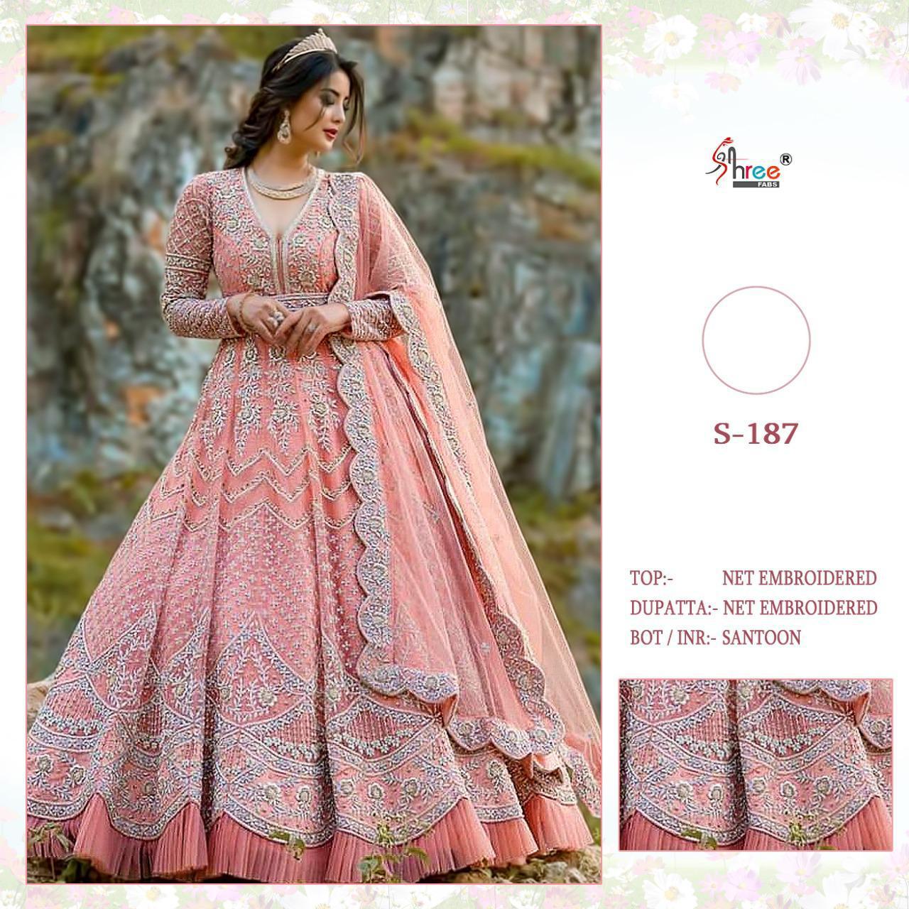 Shree Fabs S 187 Single Available Manufacturer Traders Surat