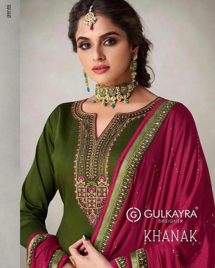 Khanak By Gulkayra Designer Single Available Manufacturer Traders Surat Gujarat