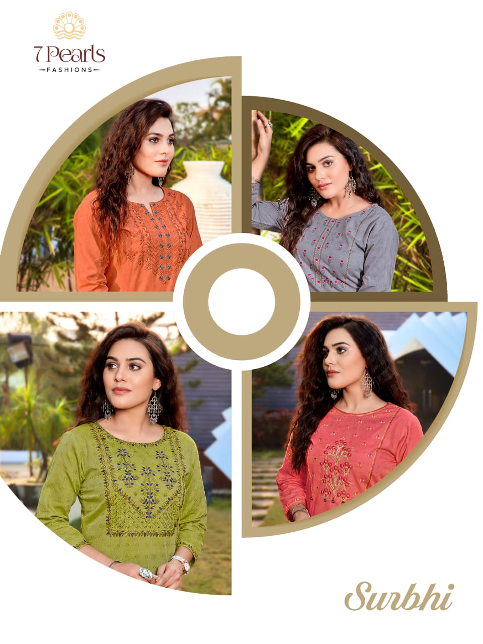 Surbhi By 7 Pearls Single Available Manufacturer Traders Surat