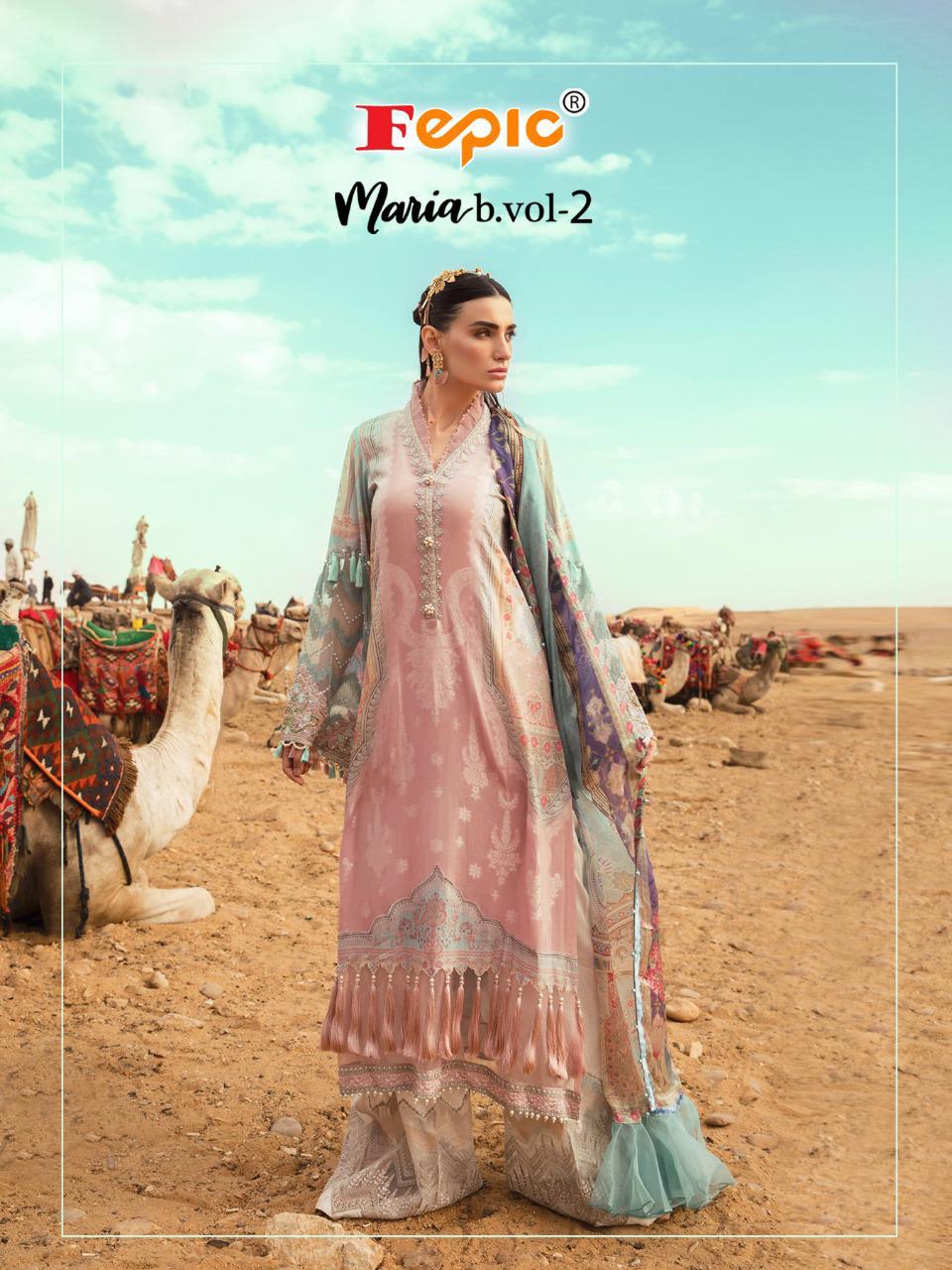 Rosemeen Maria B Lawn Vol 2 By Fepic Manufacturer Traders Surat