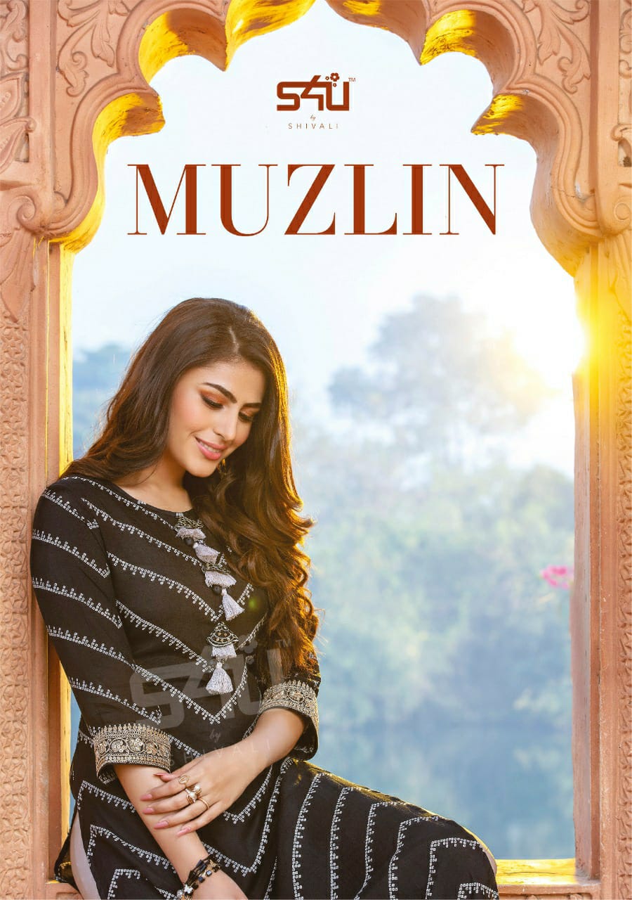 Muzlin By S4u Stockiest And Supplier From Surat