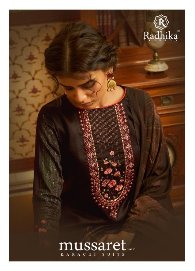 Mussaret Vol 13 By Radhika Fashion Manufacturer Traders Surat Gujarat