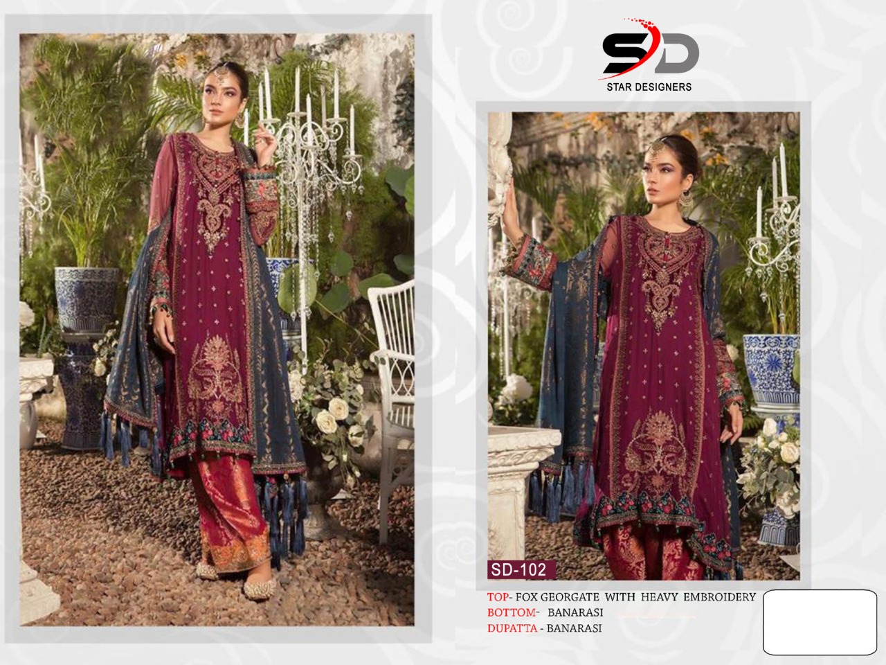 Star Designer D No 102 Single Available Wholesale Suppliers And Dealer From India