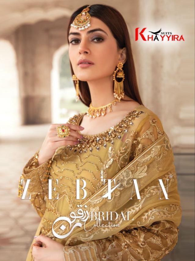 Zebtan Bridal Collection By Khayyira Suits Single Available Manufacturer And Dealer From All Over In...