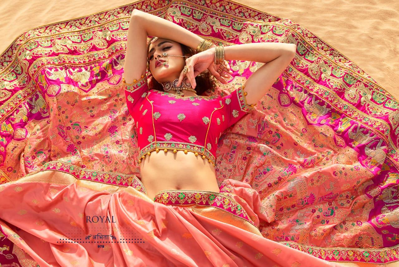 Royal Chaniyacholi Vol 17 Series 971 To 979 Single And Set Stockiest And Supplier From Surat