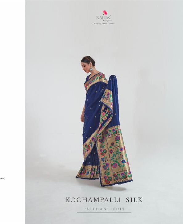 Kochampalli Silk Series 166001 To 166006 By Raj Tex Single And Set Stockiest And Supplier From Surat