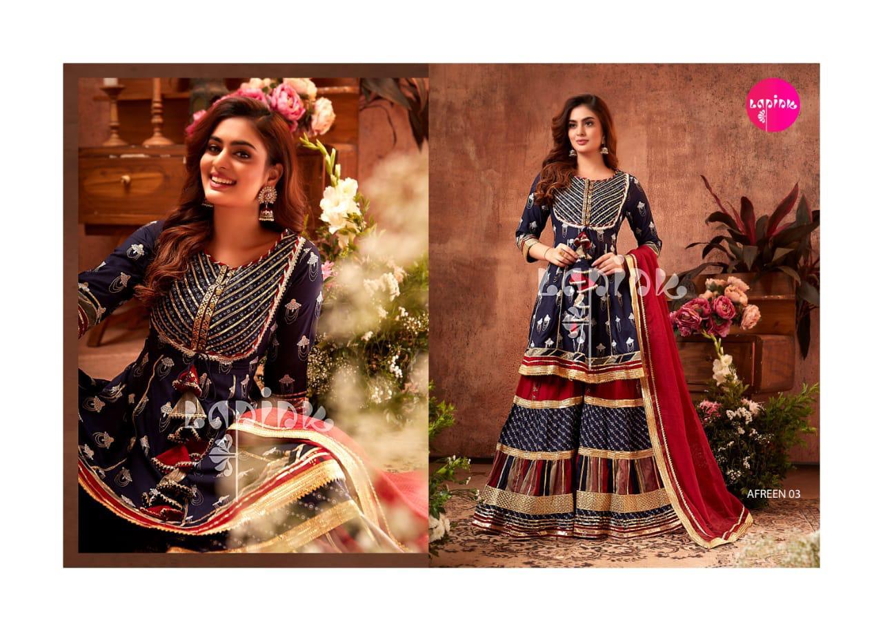 Afreen Vol 1 By Lapink Single Available Wholesale Suppliers And Dealer From India