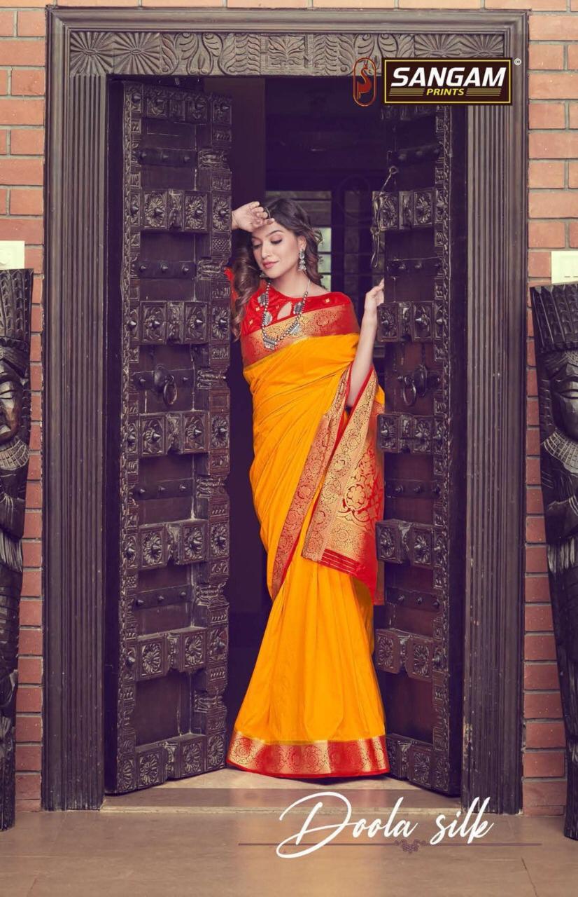 Doola Silk By Sangam Manufacturer Traders Surat