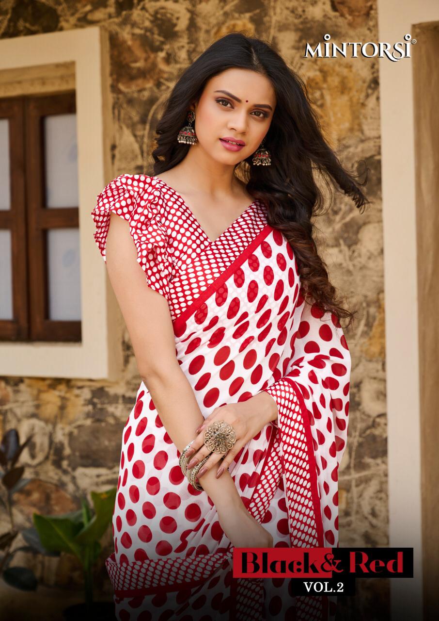 Black And Red Vol 2 By Mintorsi Single And Set Stockiest And Supplier From Surat