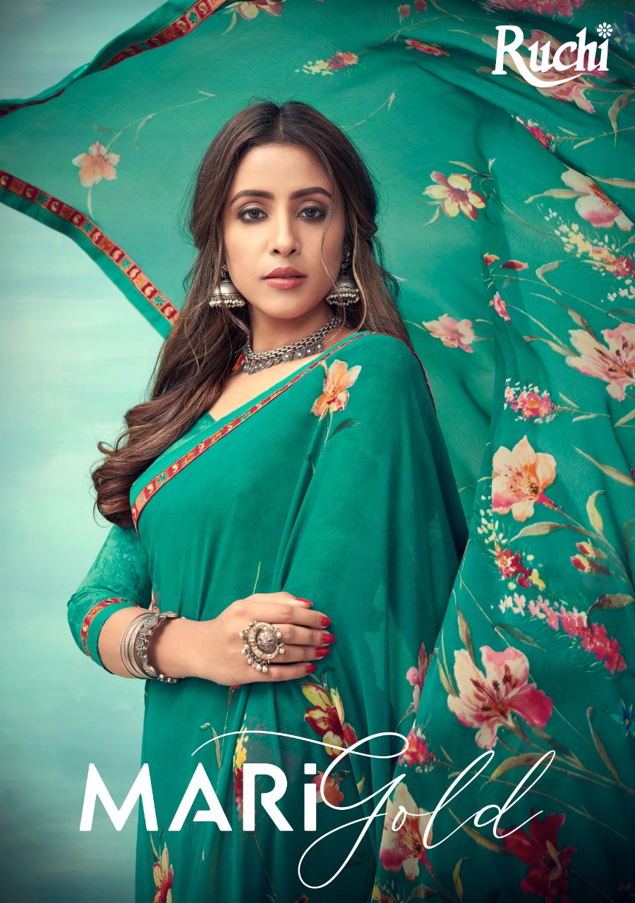 Mari Gold By Ruchi Saree Wholesale Supplier Traders In Surat