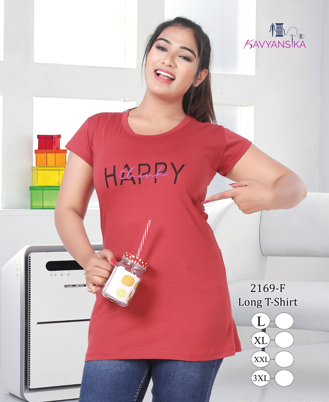 Pocket Long Tshirt 2169 By Kavyansika Manufacturer Traders Surat