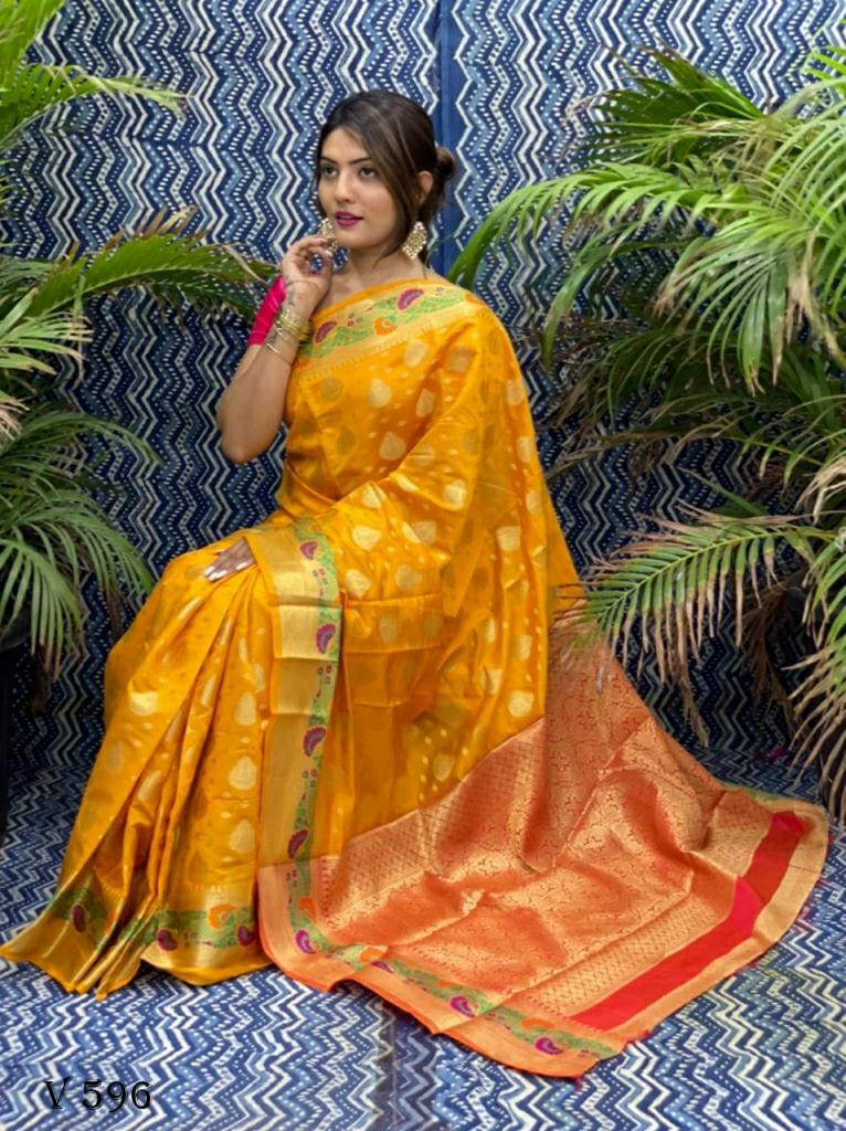 Hanika Exclusive Banarasi Silk Light Vol-1 Designer Saree By Nitya Nx Single And Set Stockiest And S...