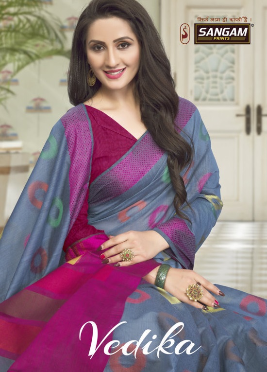 Vedika By Sangam Saree Manufacturer Traders Surat